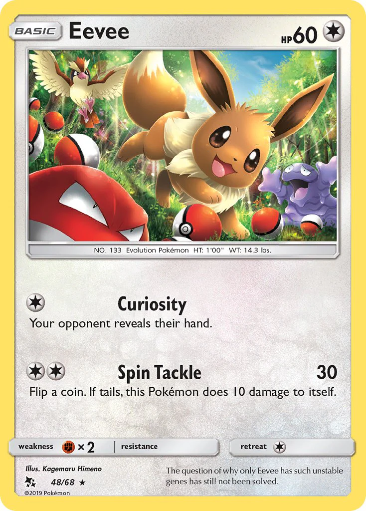 Hidden Fates 048 Eevee