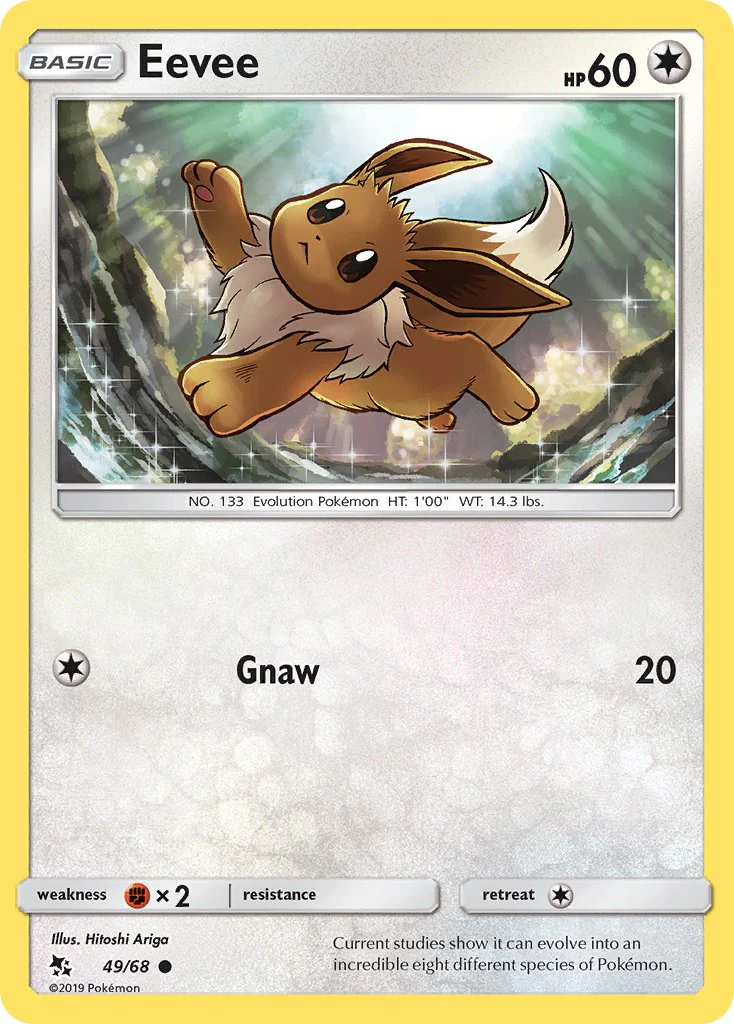 Hidden Fates 049 Eevee