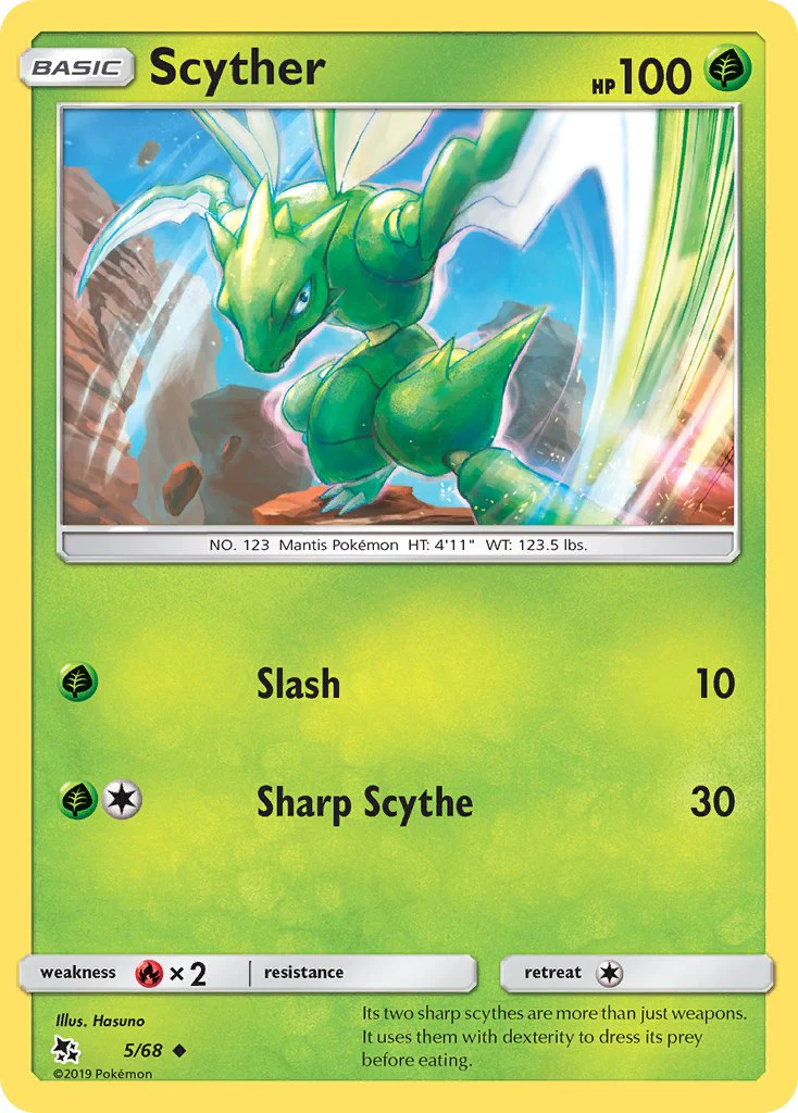 Hidden Fates 005 Scyther