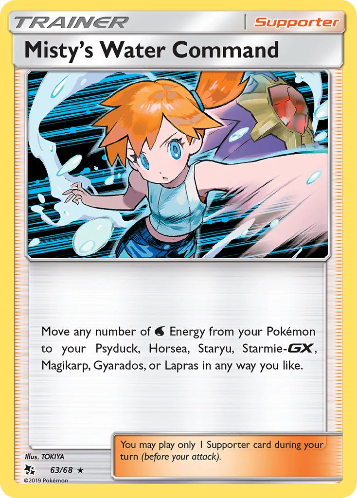 Hidden Fates 063 Misty's Water Command