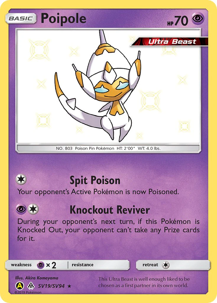 Hidden Fates SV19 Poipole