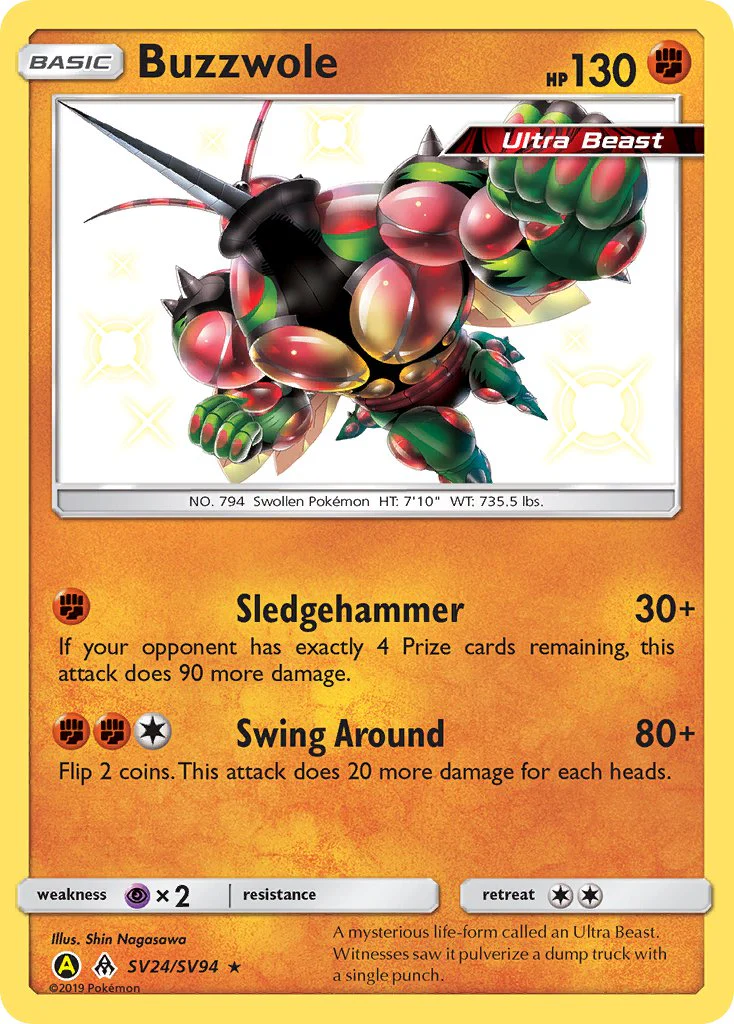Hidden Fates SV24 Buzzwole