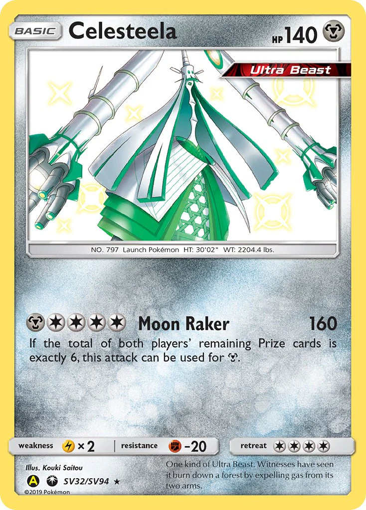 Hidden Fates SV32 Celesteela
