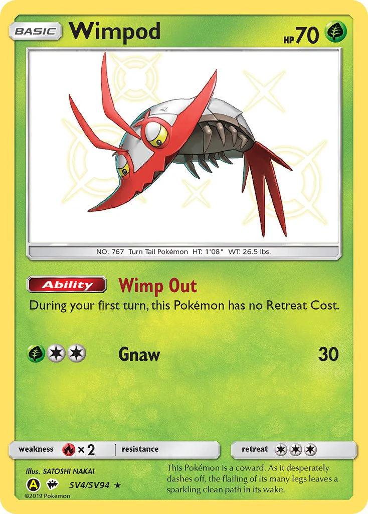 Hidden Fates SV4 Wimpod