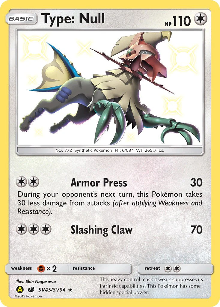 Hidden Fates SV45 Type: Null