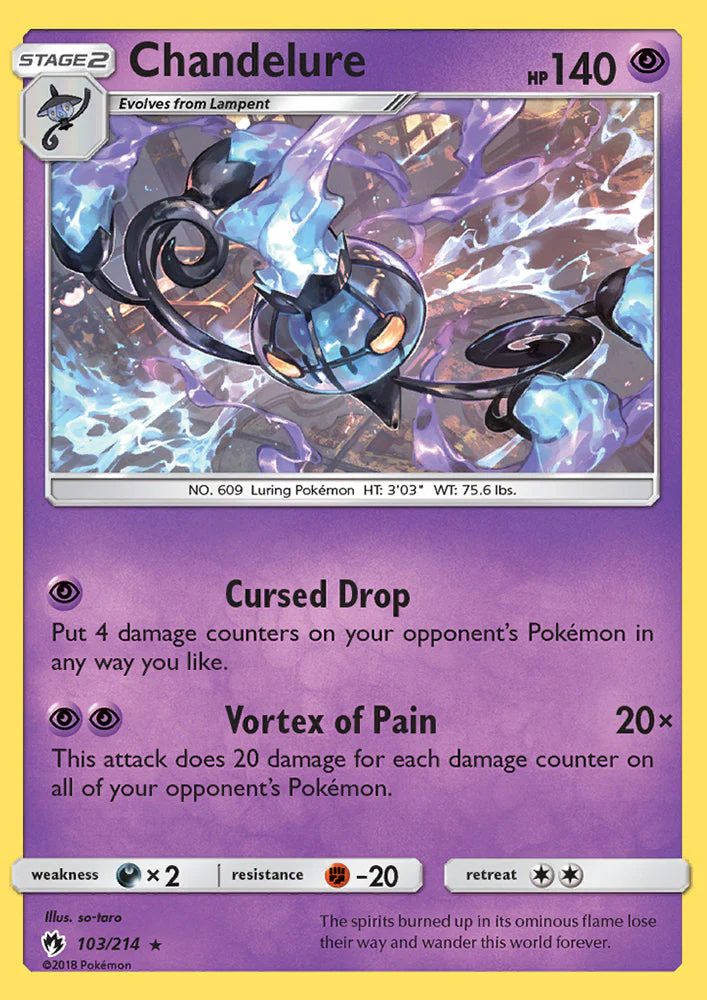 Lost Thunder 103 Chandelure