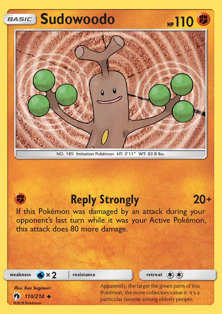 Lost Thunder 110 Sudowoodo