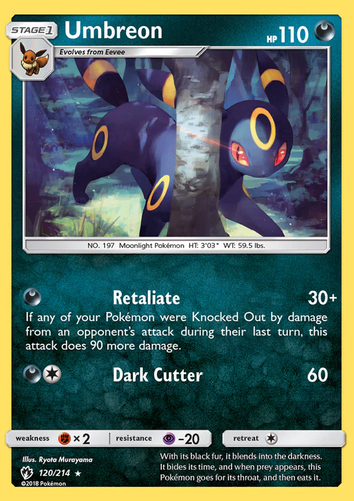 Lost Thunder 120 Umbreon