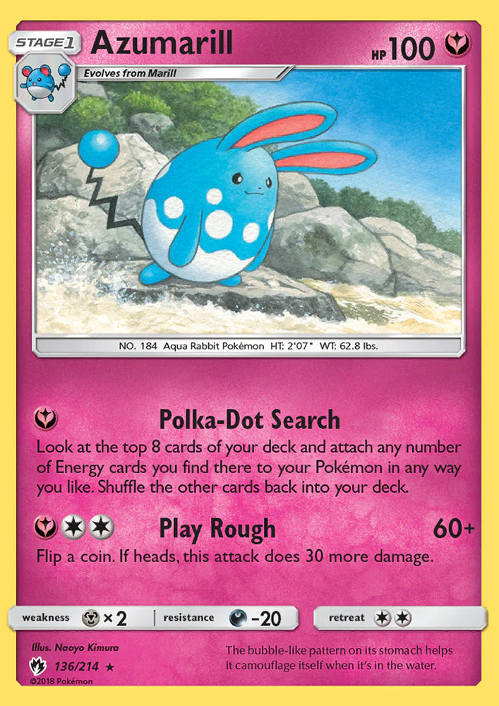 Lost Thunder 136 Azumarill
