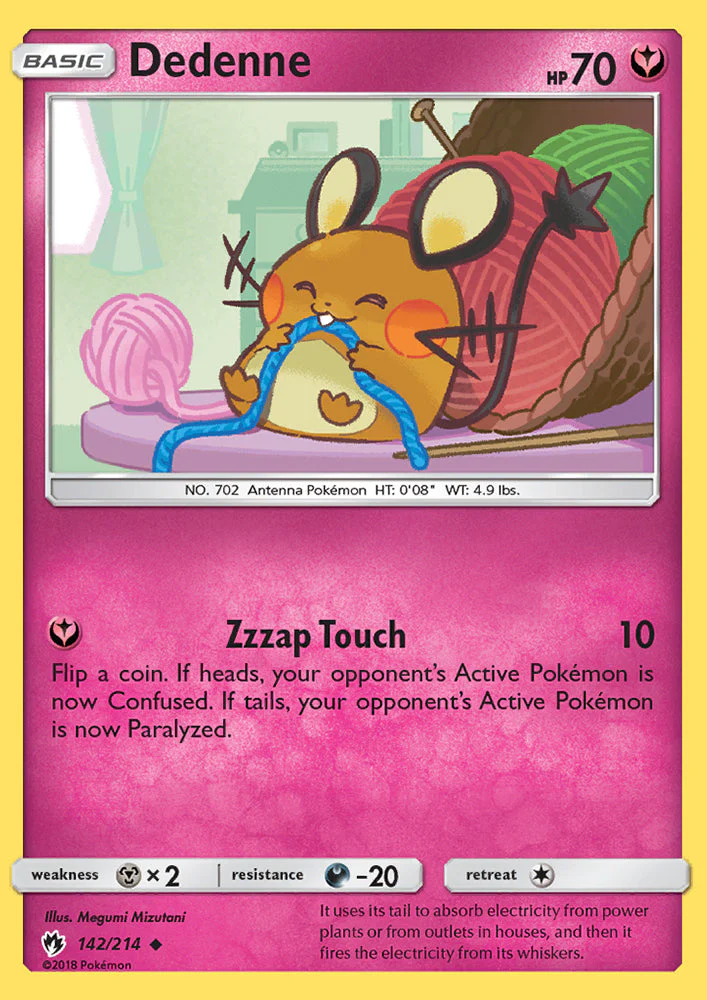 Lost Thunder 142 Dedenne