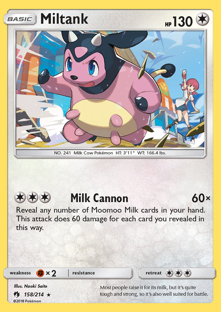 Lost Thunder 158 Miltank