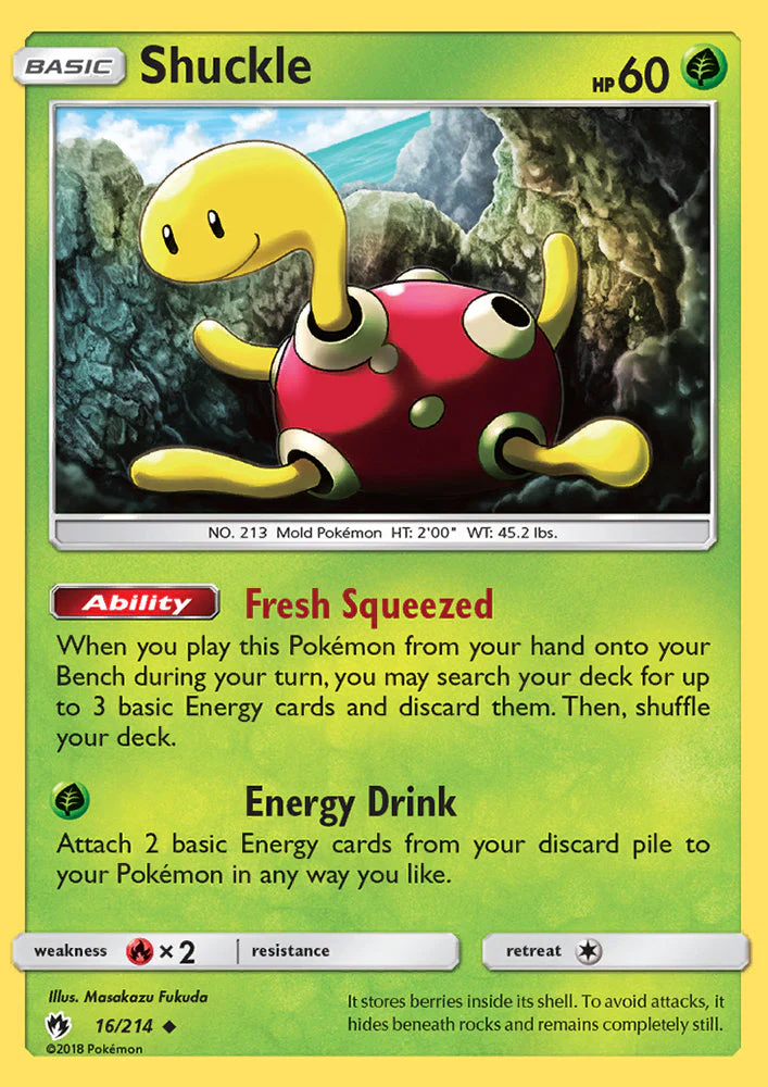 Lost Thunder 016 Shuckle