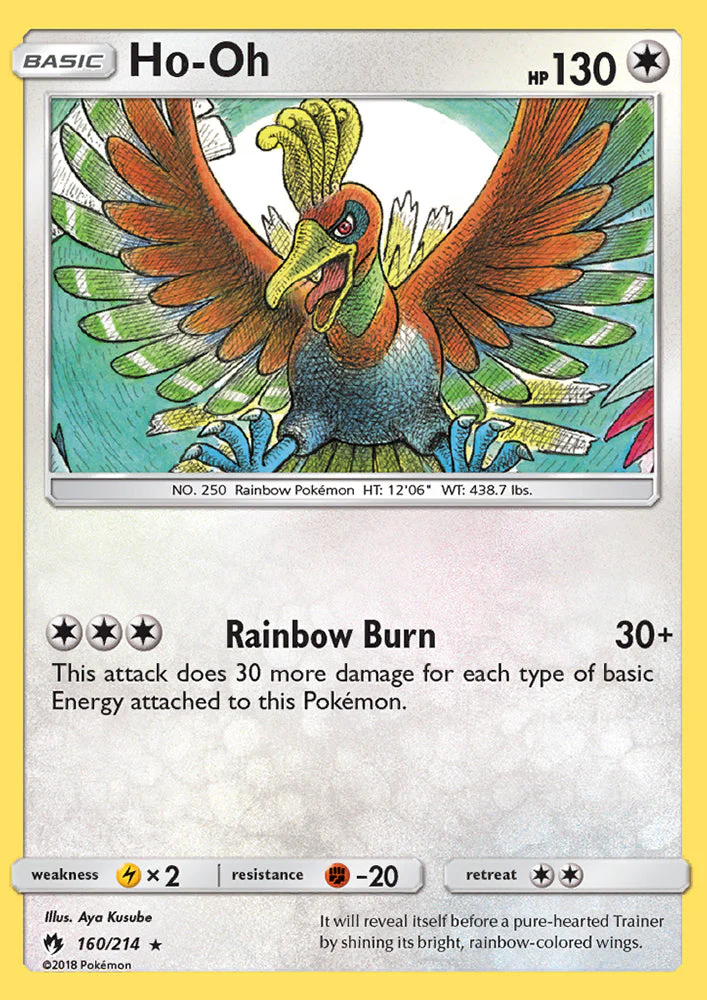 Lost Thunder 160 Ho-Oh