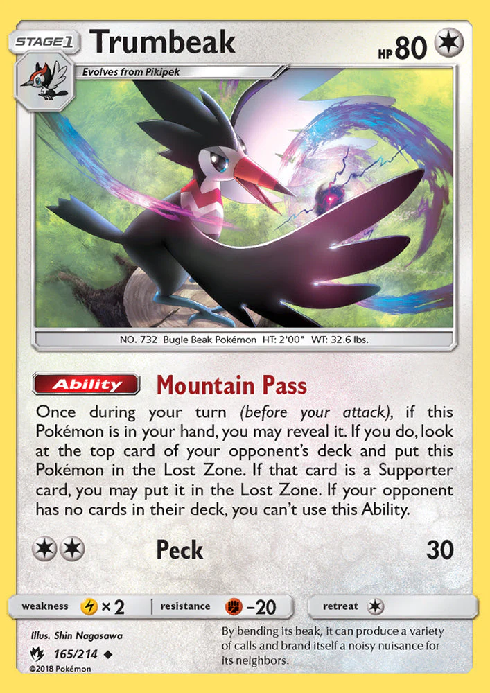 Lost Thunder 165 Trumbeak