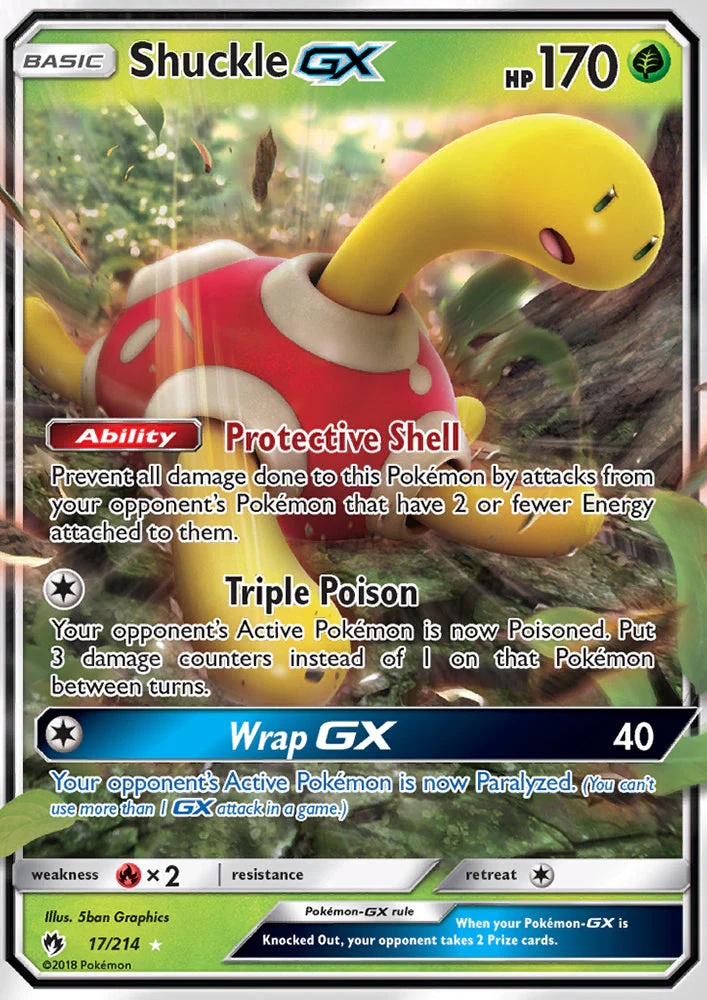 Lost Thunder 017 Shuckle-GX