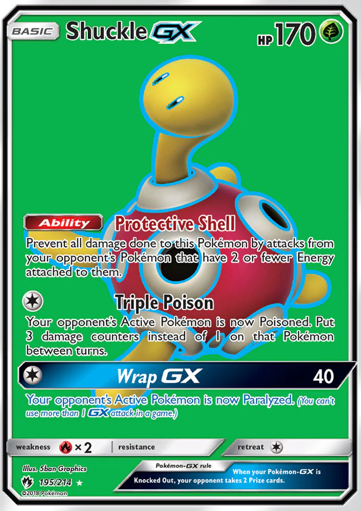 Lost Thunder 195 Shuckle-GX