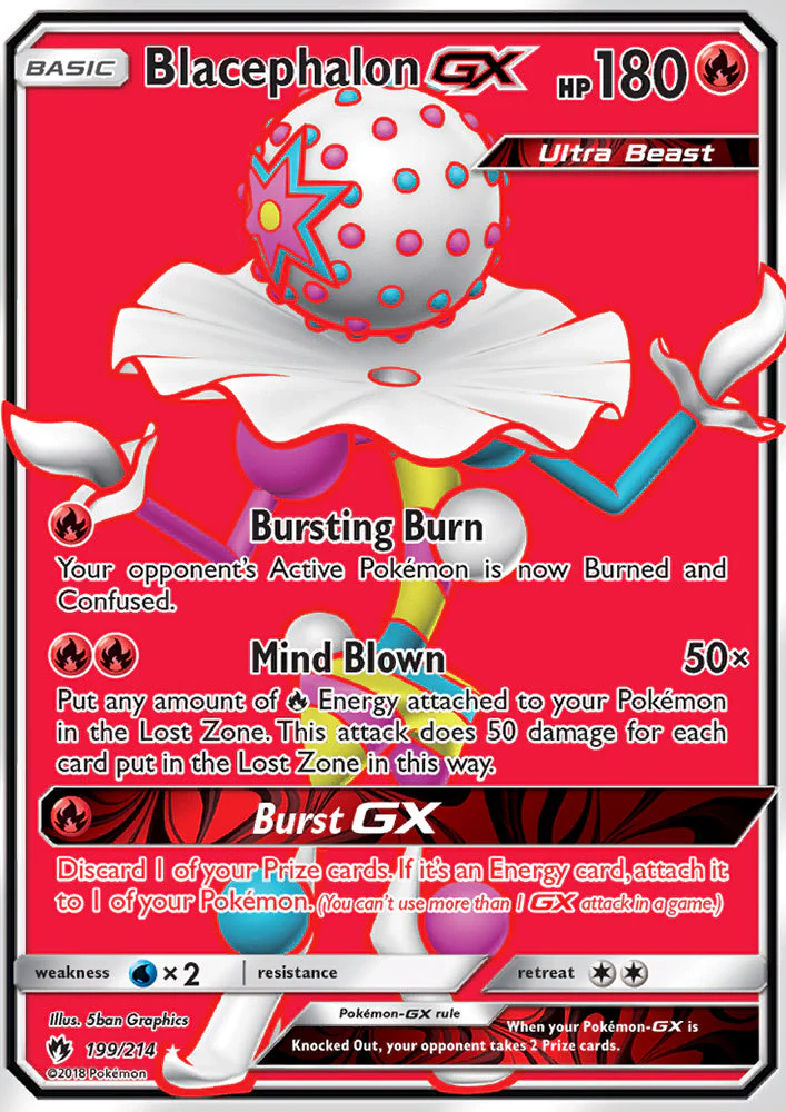 Lost Thunder 199 Blacephalon-GX