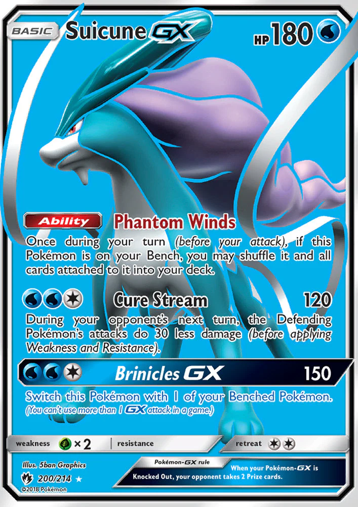 Lost Thunder 200 Suicune-GX