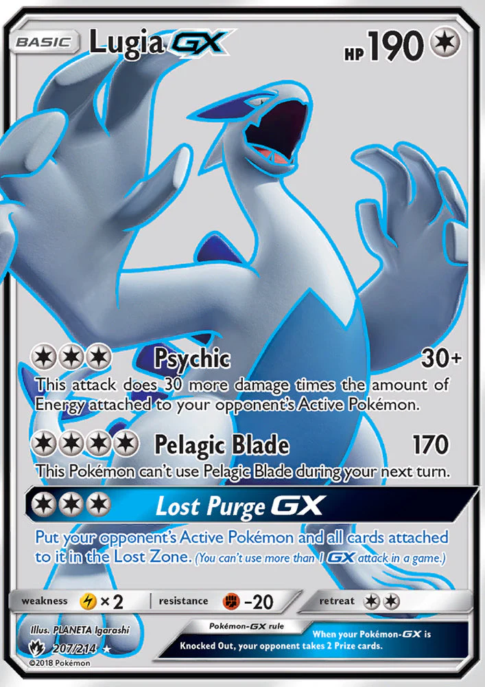 Lost Thunder 207 Lugia-GX
