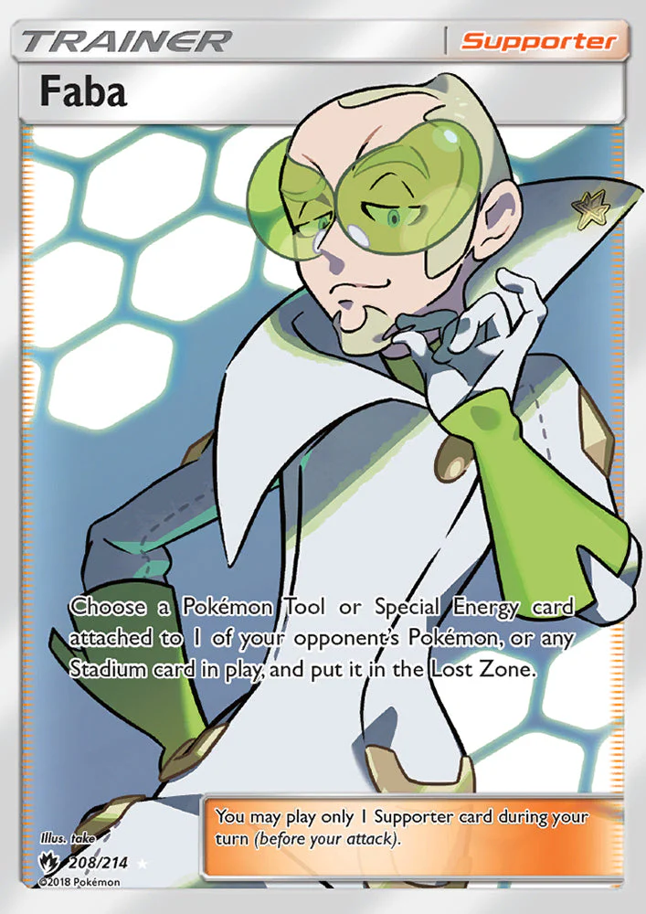 Lost Thunder 208 Faba