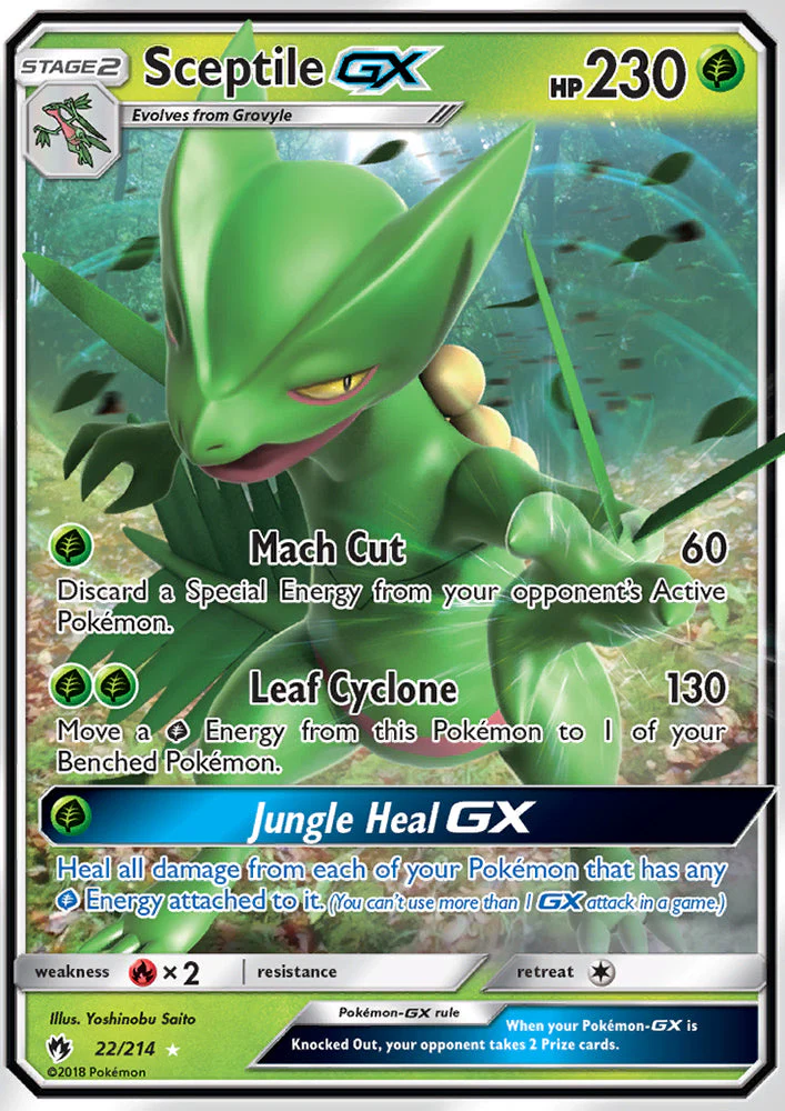Lost Thunder 022 Sceptile-GX