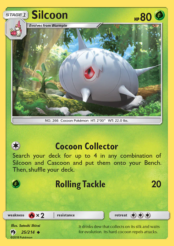 Lost Thunder 025 Silcoon