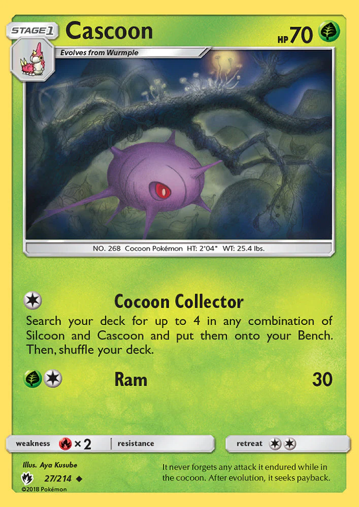 Lost Thunder 027 Cascoon