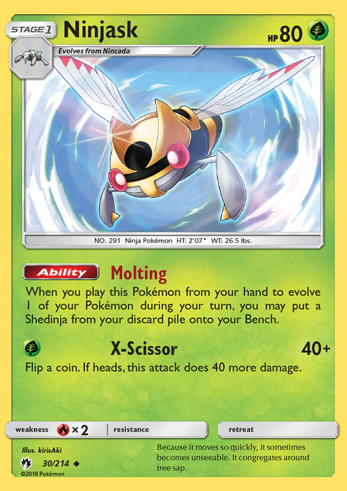 Lost Thunder 030 Ninjask