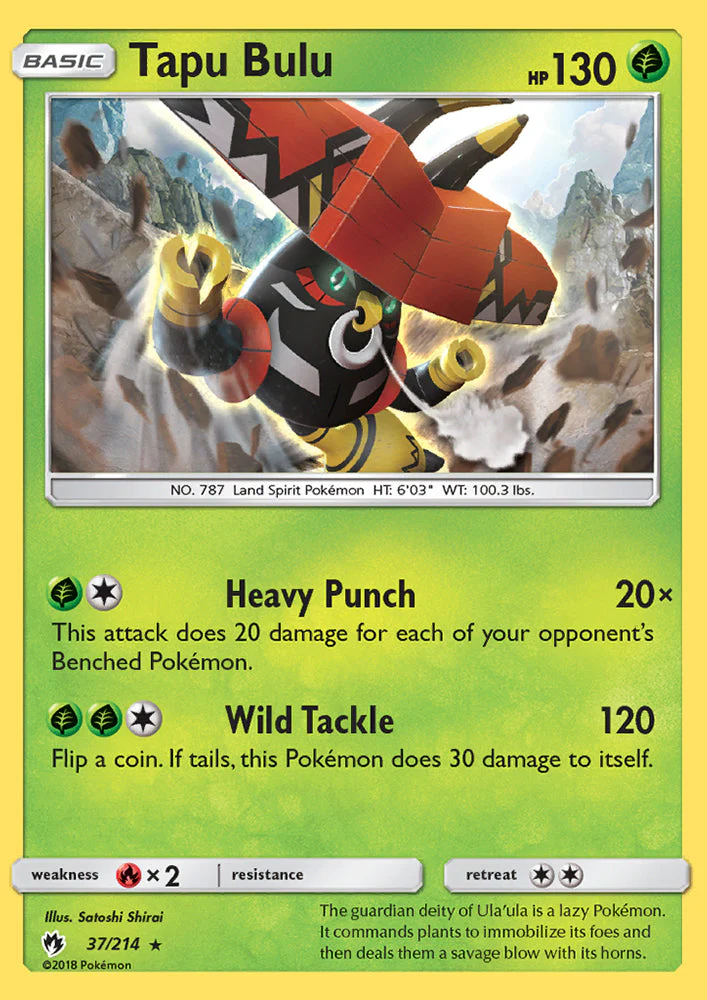 Lost Thunder 037 Tapu Bulu
