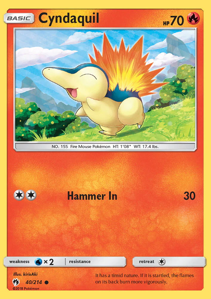 Lost Thunder 040 Cyndaquil