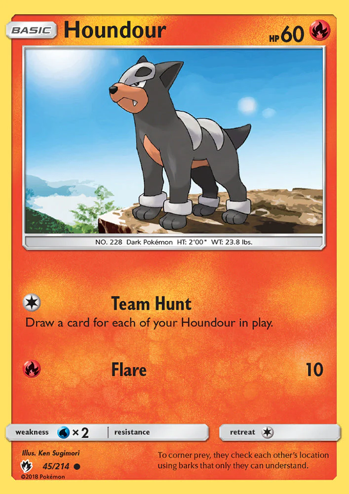 Lost Thunder 045 Houndour