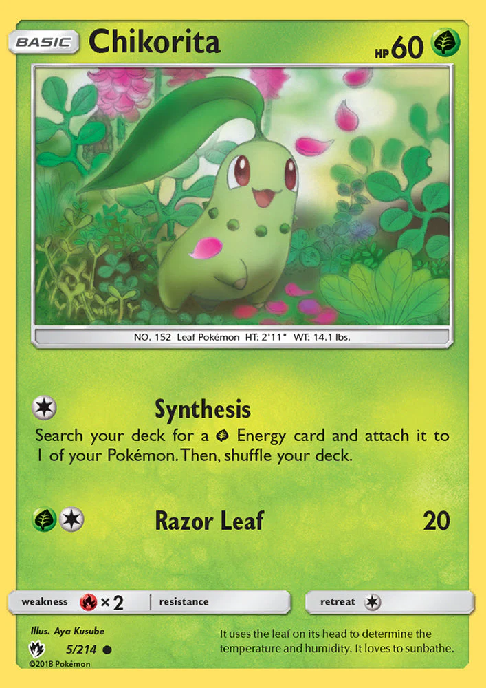 Lost Thunder 005 Chikorita