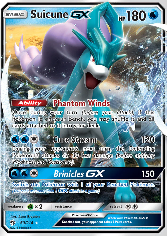 Lost Thunder 060 Suicune-GX