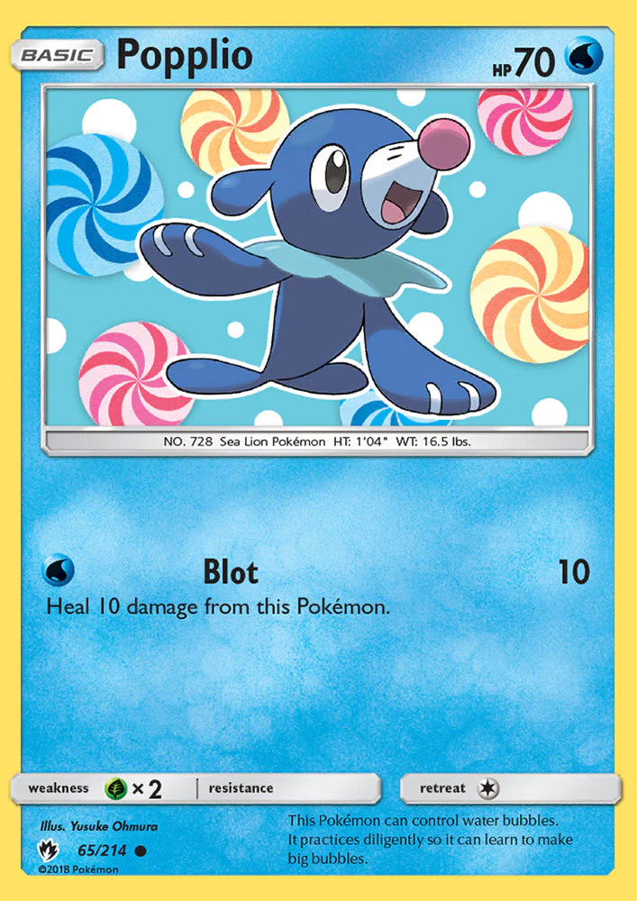 Lost Thunder 065 Popplio
