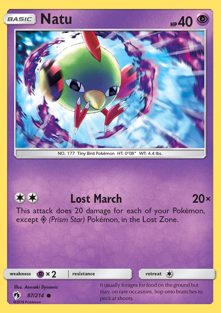 Lost Thunder 087 Natu