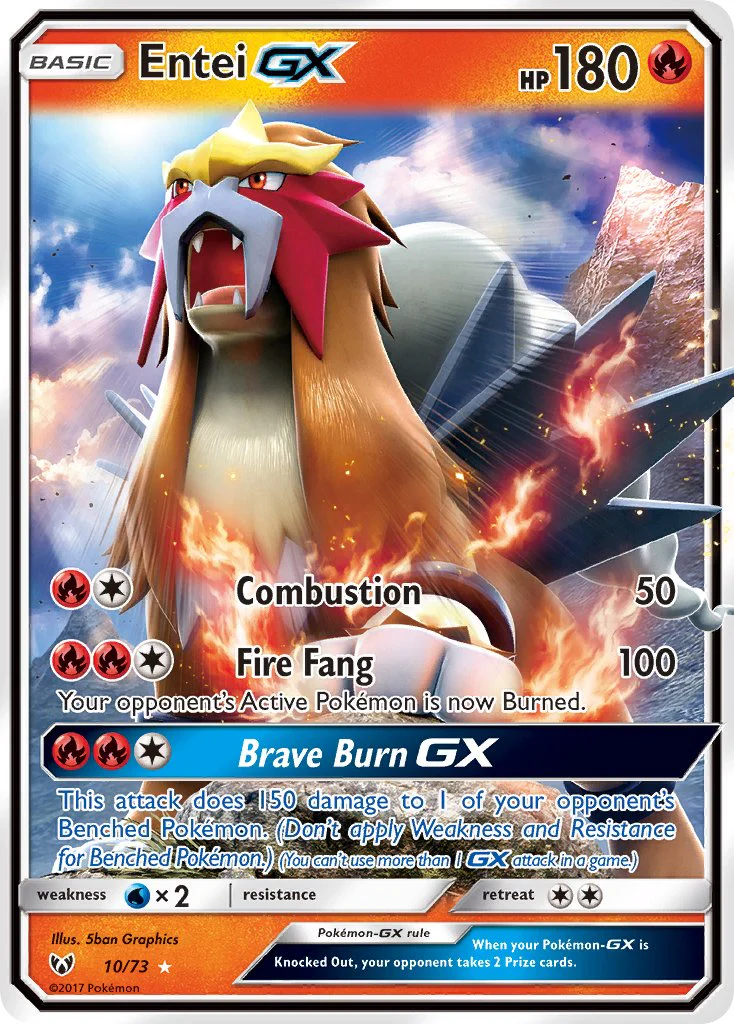 Shining Legends 010 Entei-GX