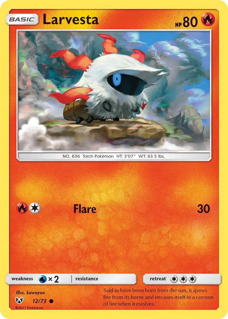 Shining Legends 012 Larvesta