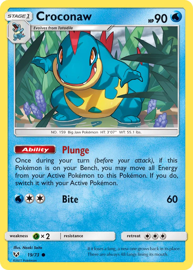 Shining Legends 019 Croconaw