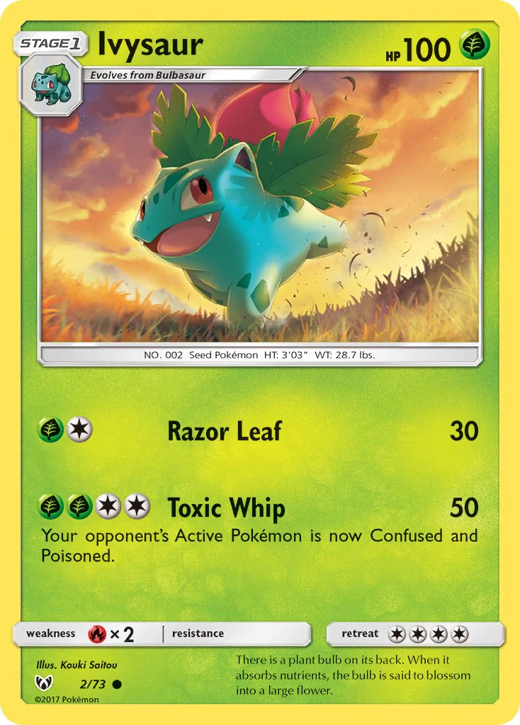 Shining Legends 002 Ivysaur