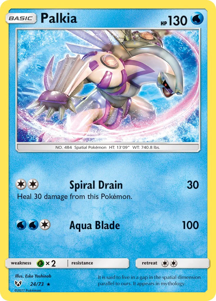 Shining Legends 024 Palkia