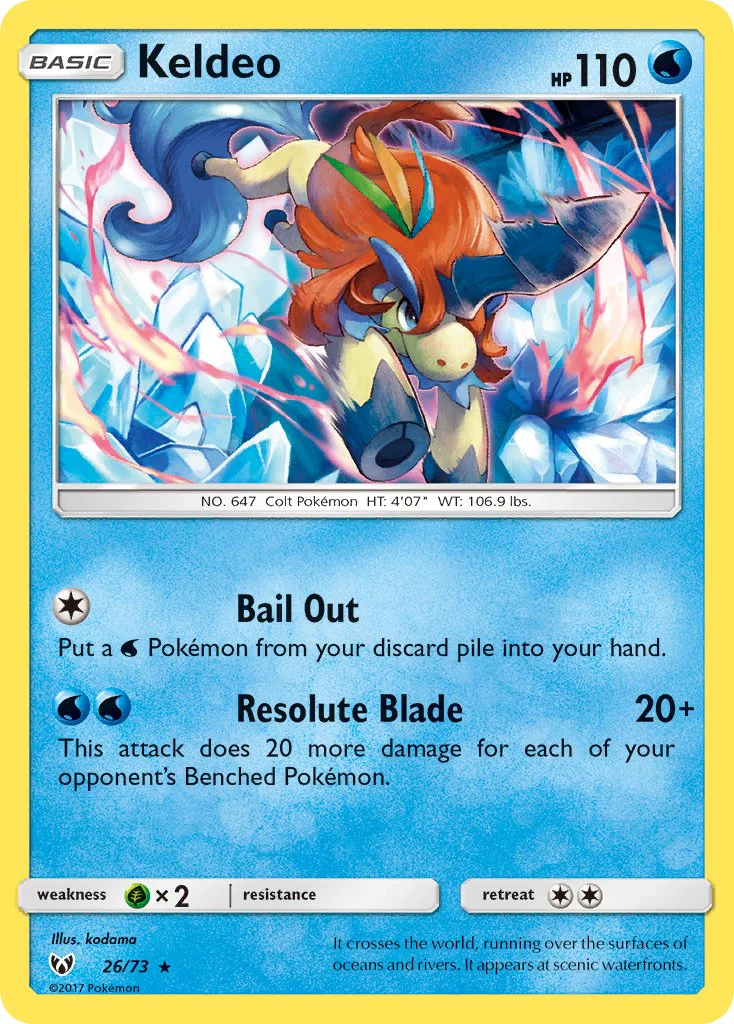 Shining Legends 026 Keldeo