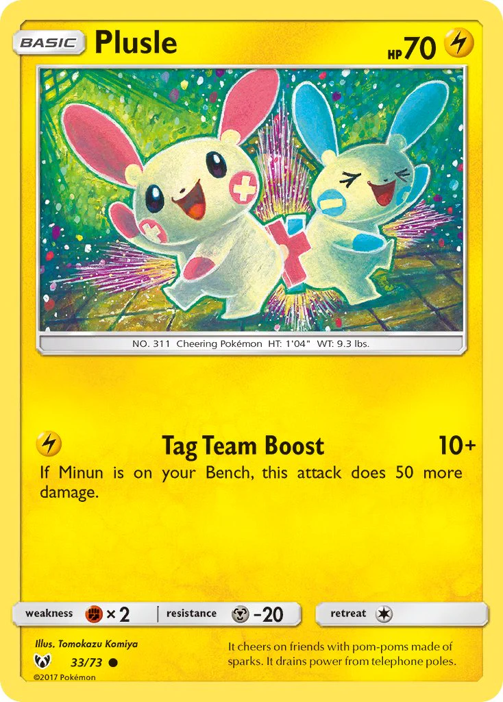 Shining Legends 033 Plusle