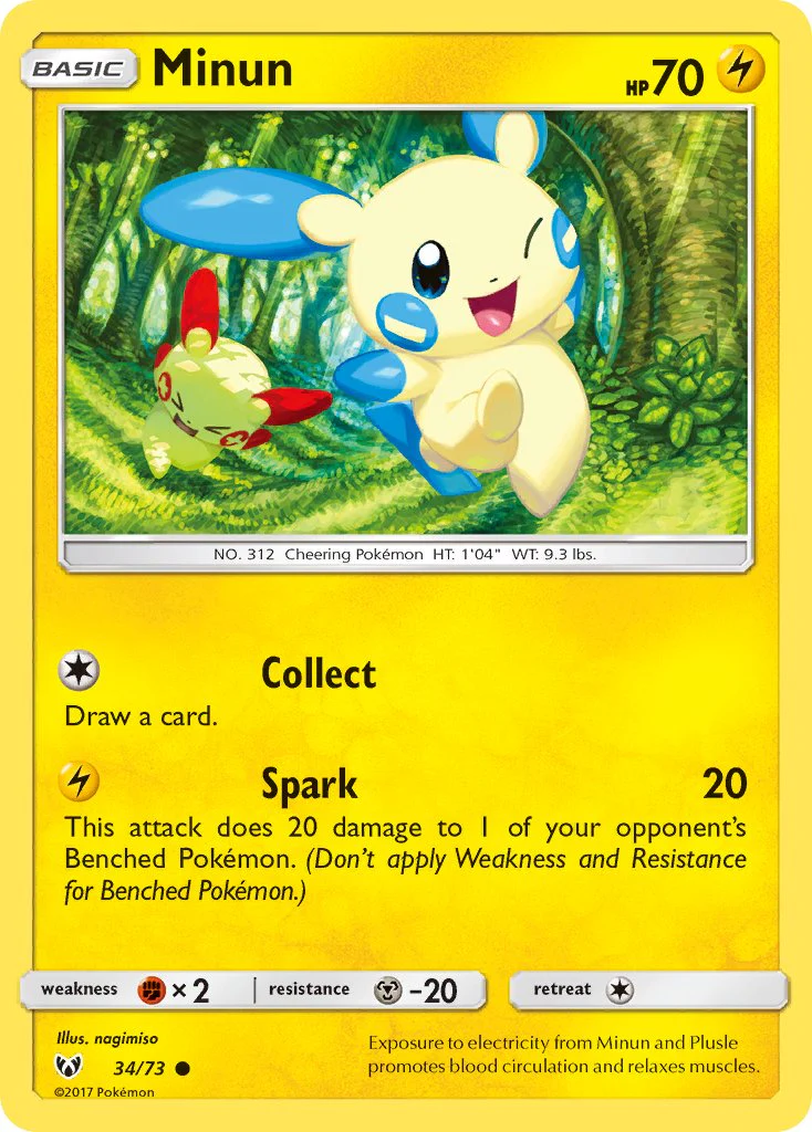 Shining Legends 034 Minun
