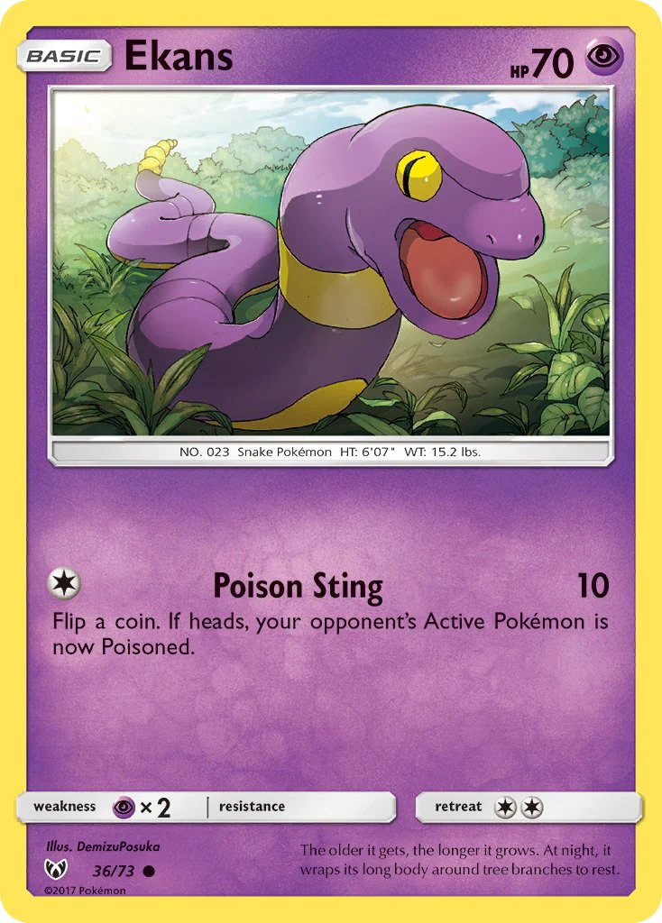 Shining Legends 036 Ekans