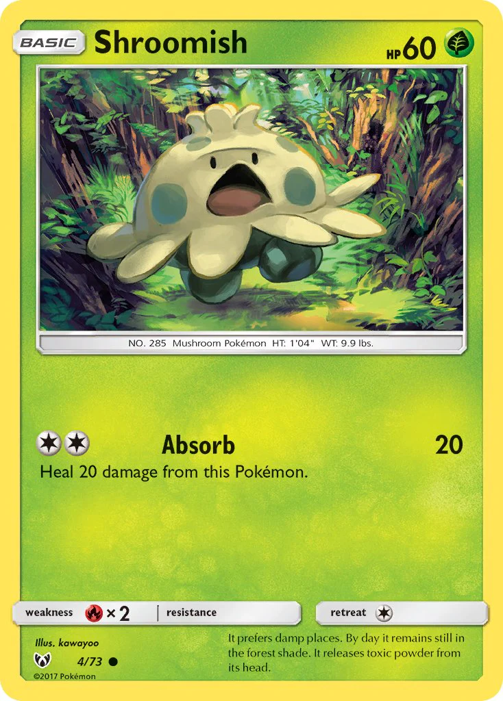 Shining Legends 004 Shroomish