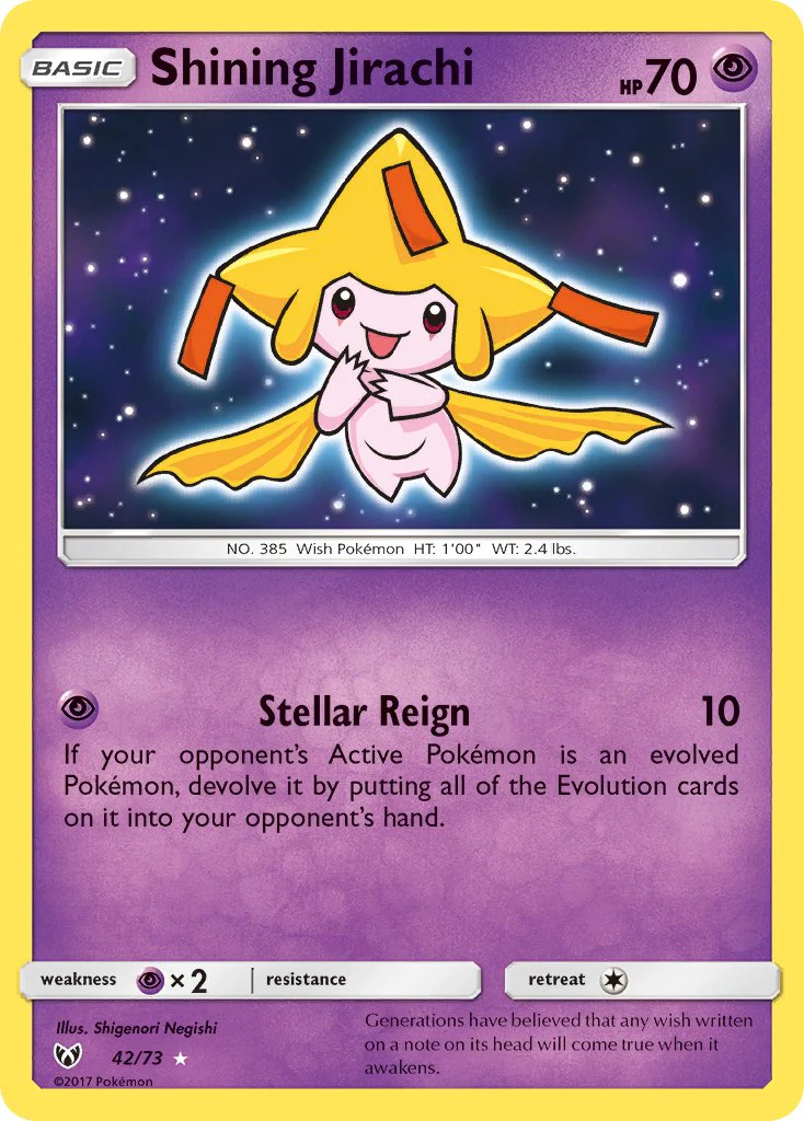 Shining Legends 042 Shining Jirachi