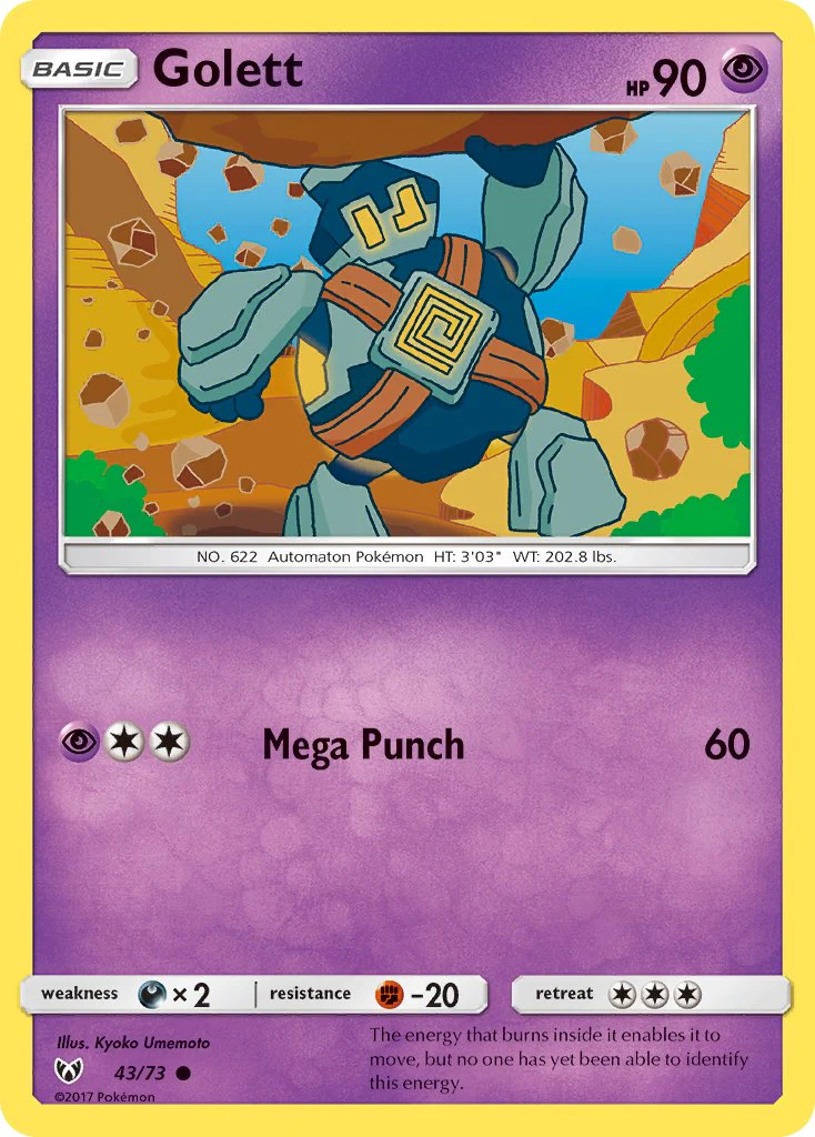 Shining Legends 043 Golett
