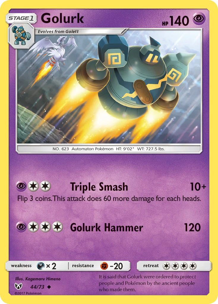 Shining Legends 044 Golurk