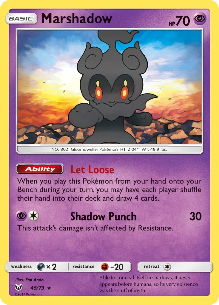 Shining Legends 045 Marshadow