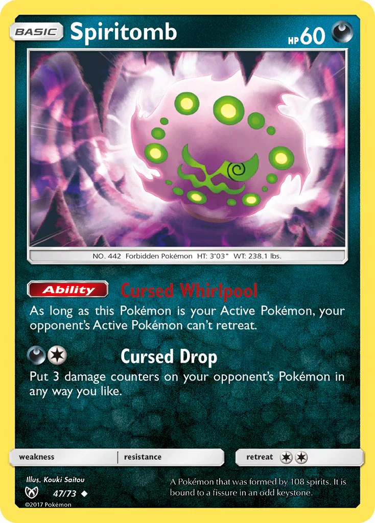 Shining Legends 047 Spiritomb